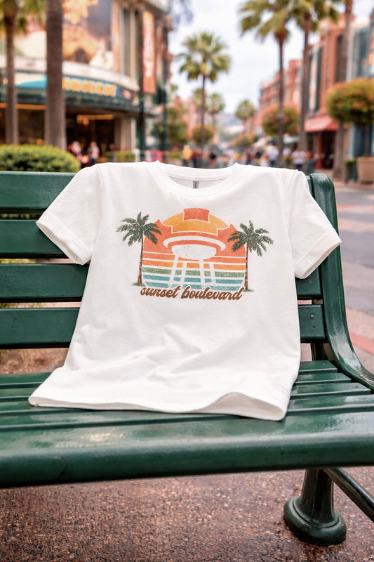 Sunset Blvd. Family Graphic Tee