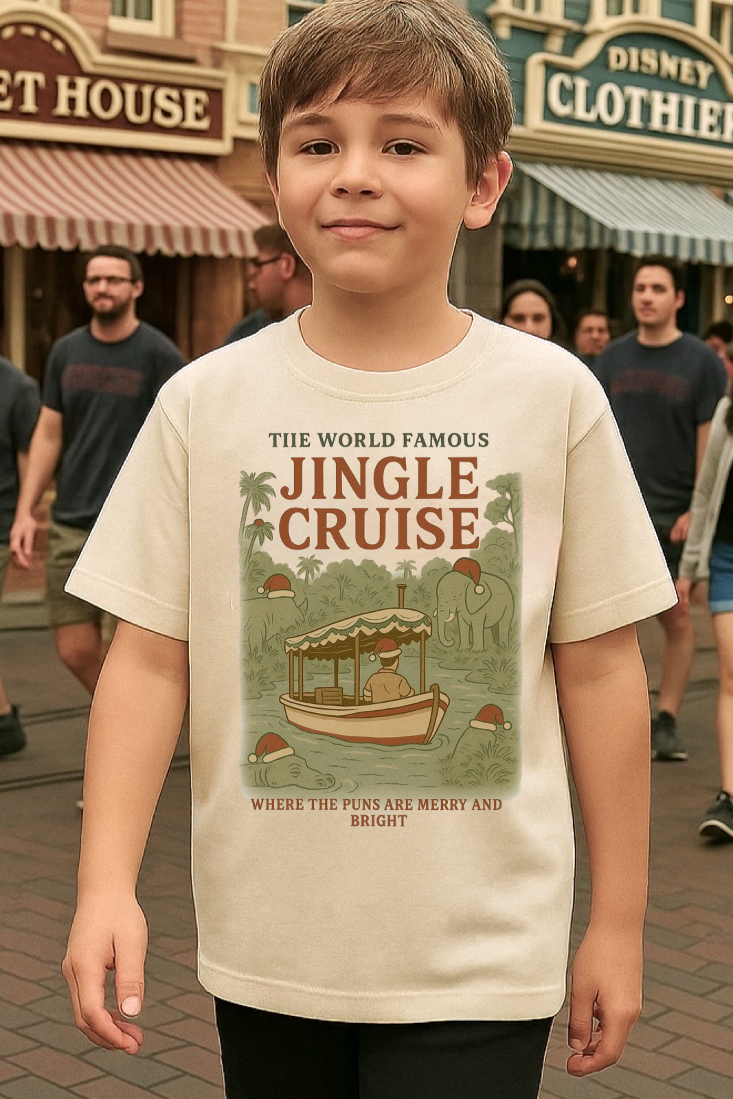 Jingle Cruise Adult Graphic Tee