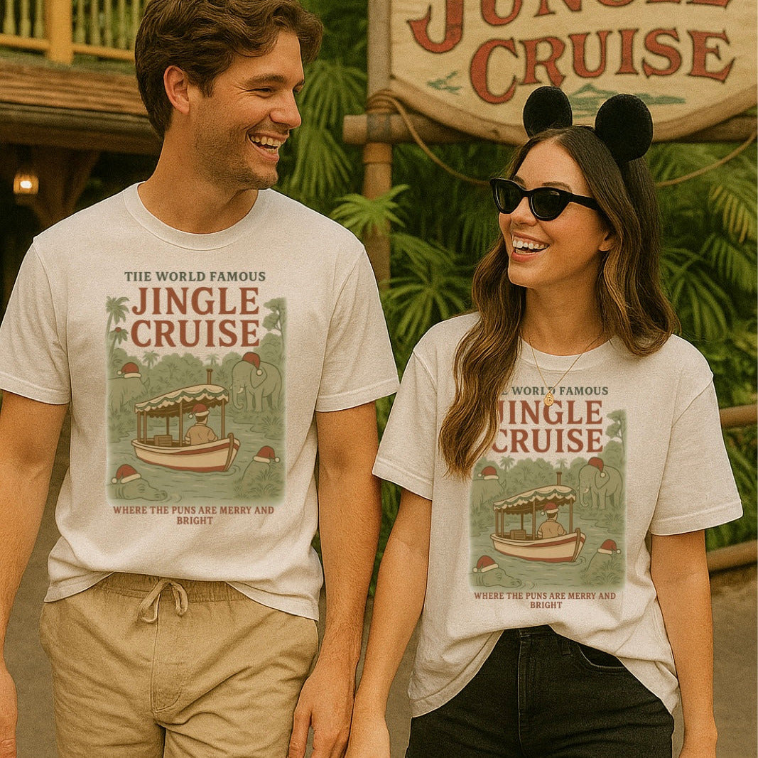 Jingle Cruise Adult Graphic Tee