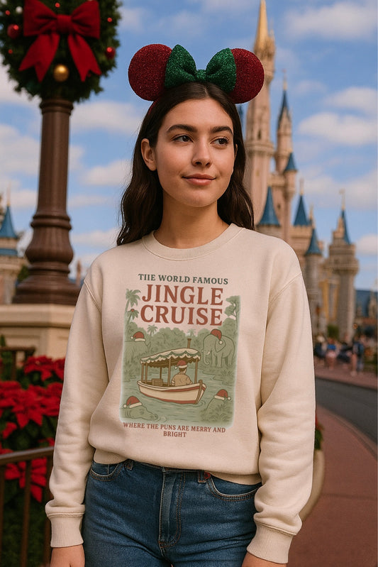 Jingle Cruise Christmas Family Sweatshirt