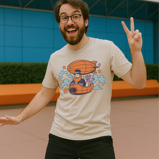 Figment and Dreamfinder Adult Graphic Tee