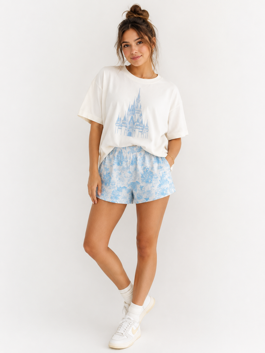 Princess Toile Castle | Heritage Blend Tee