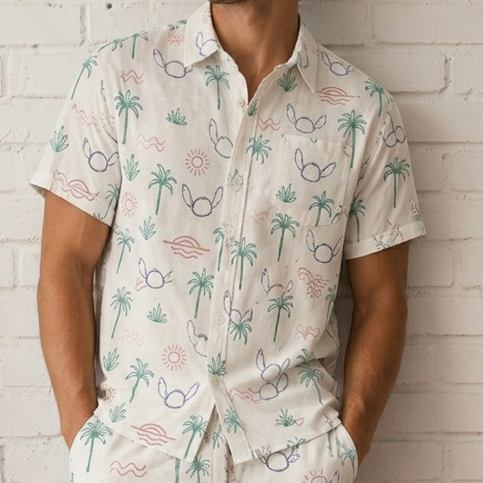 The Ohana Project Resortech™ Adult Button-Down