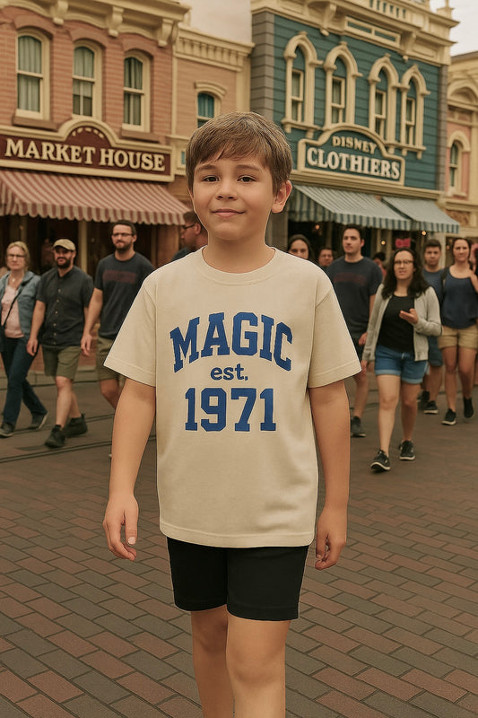 Magic Est. 1971 Graphic Tee and Optional Bottoms Set