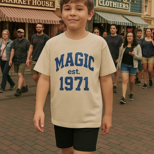 Kids Magic Est. 1971 Graphic Tee and Optional Bottoms Set