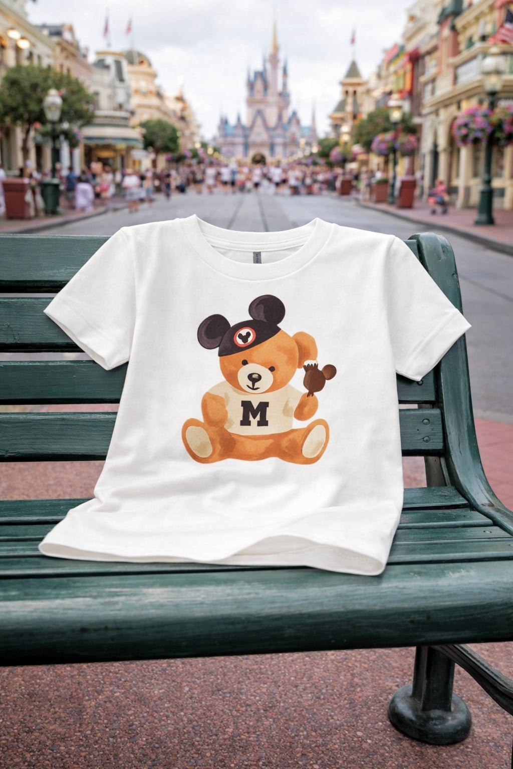Kids Teddy Mouse Graphic Tee and Optional Bottoms Set
