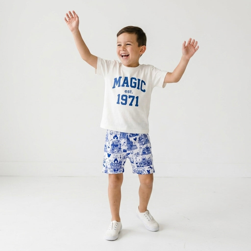 Kids Magic Est. 1971 Graphic Tee and Optional Bottoms Set