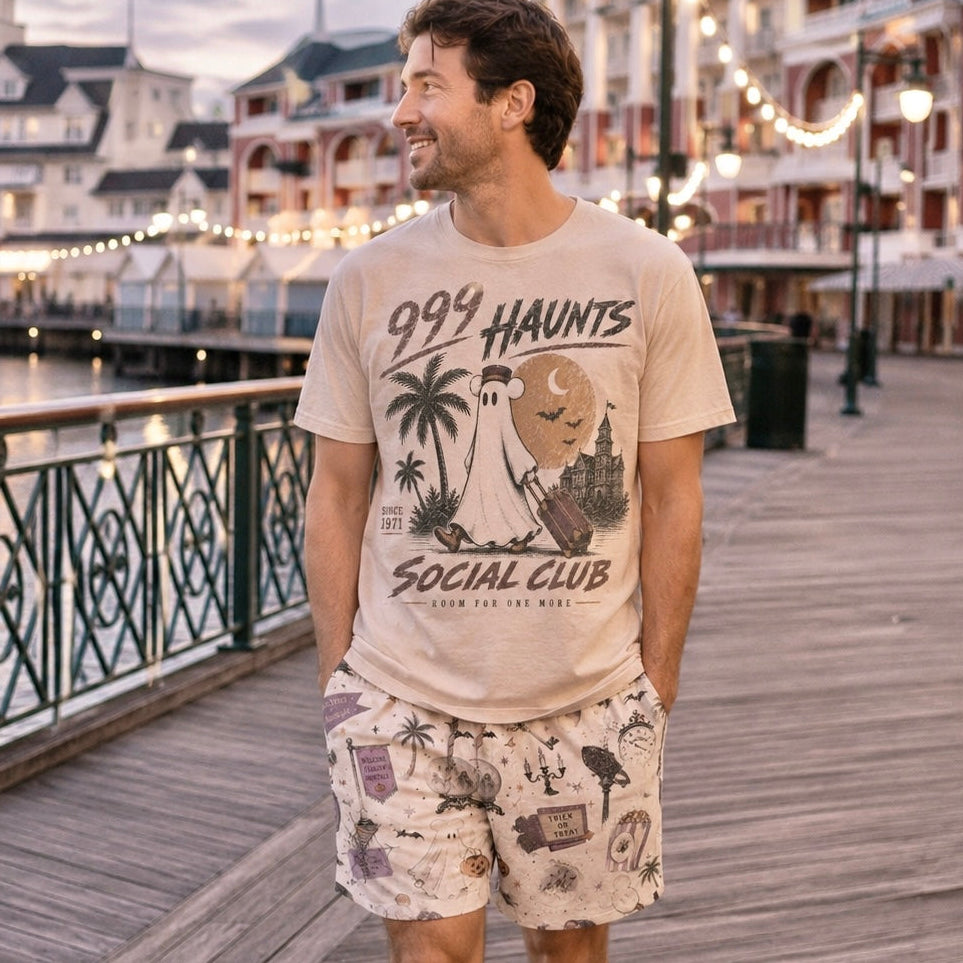999 Haunts Social Club | Heritage Wash Tee