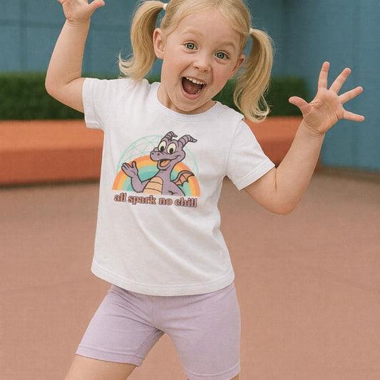 All Spark No Chill Figment Kids Graphic Tee