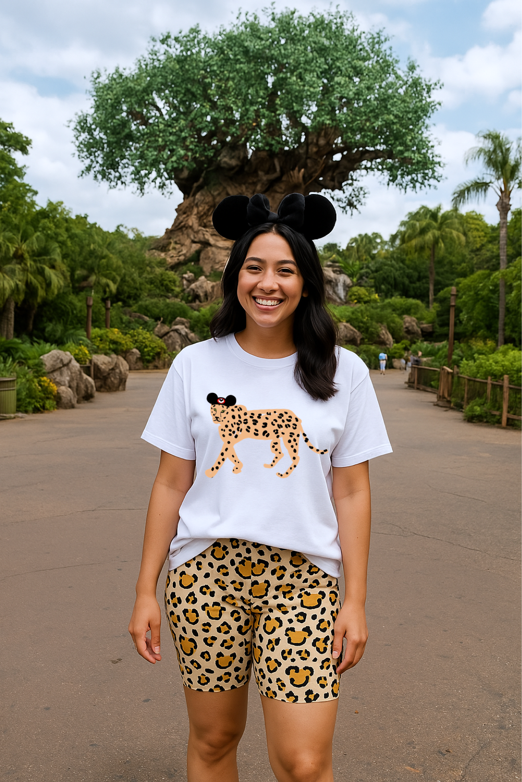 Park Flamingo Customizable Family Graphic Tee