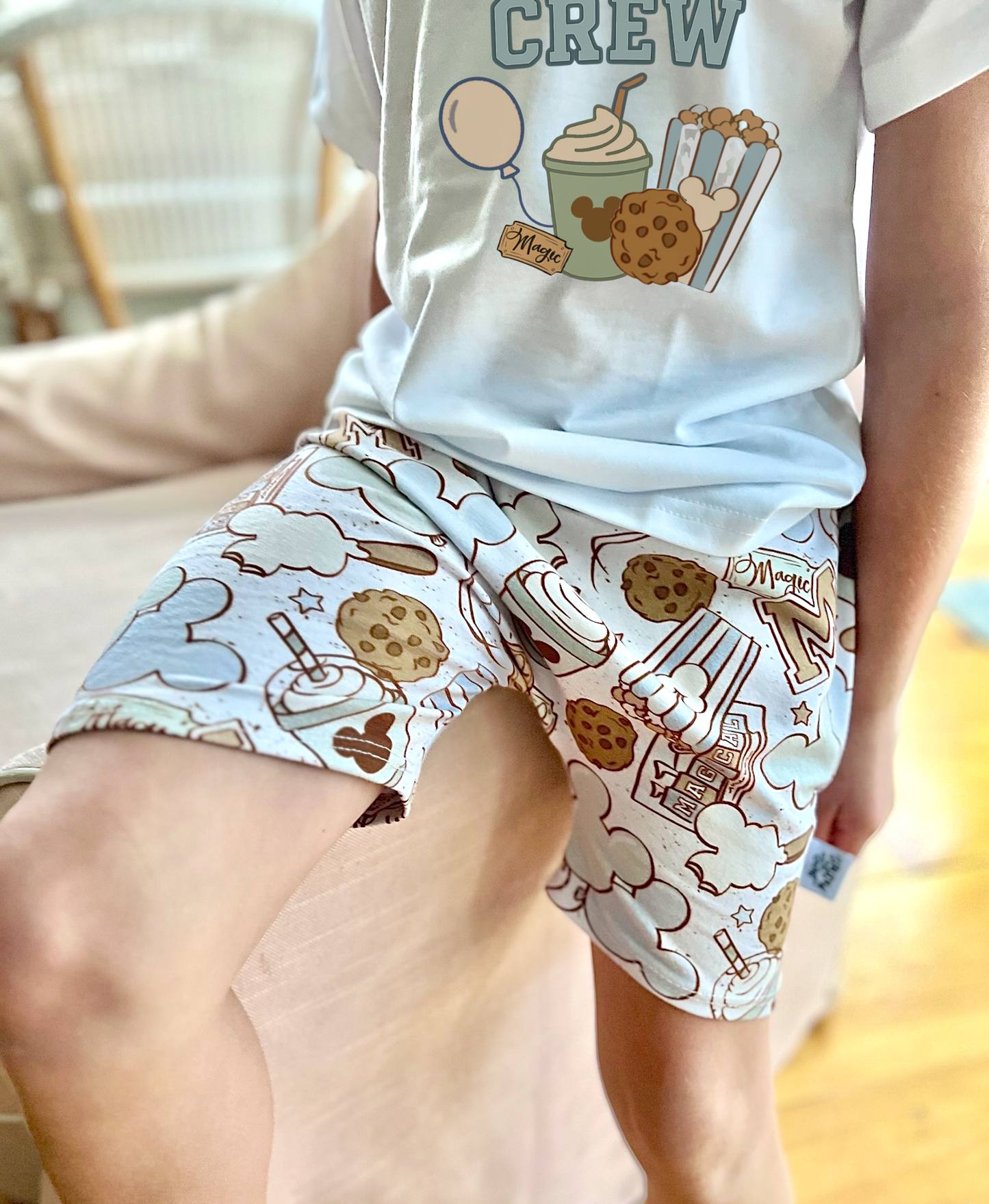 Kids Magical Blue Treats Graphic Tee & Optional Bottoms
