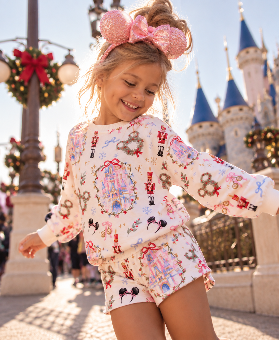 Merriest Kingdom | Girls Breezy Shorts