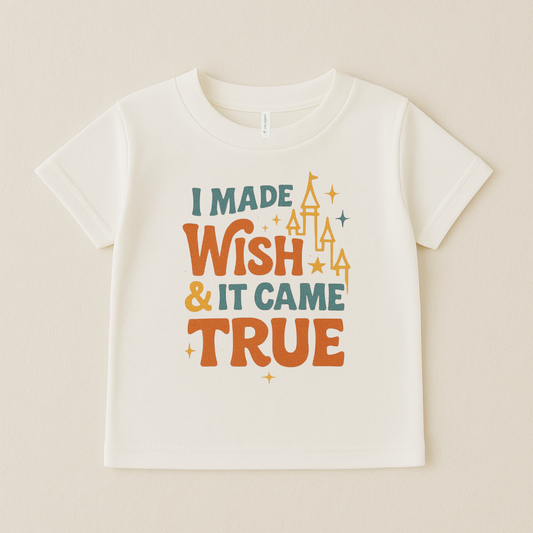I Made a Wish Family Graphic Tee