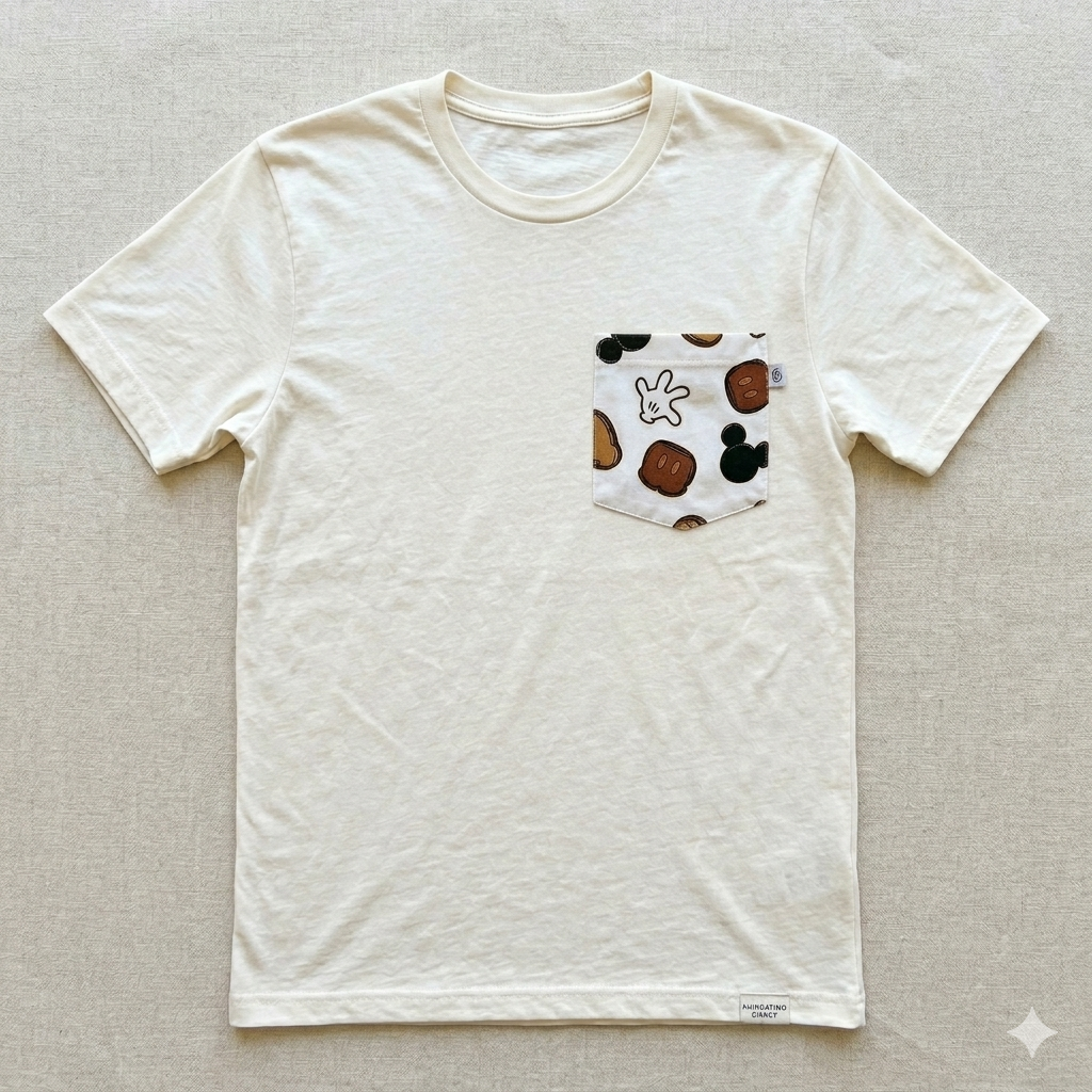 Adult Handcrafted Magic Mouse Pocket Tee