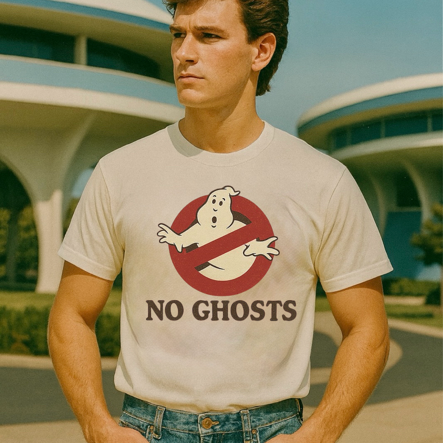 No Ghosts Family Graphic Tee