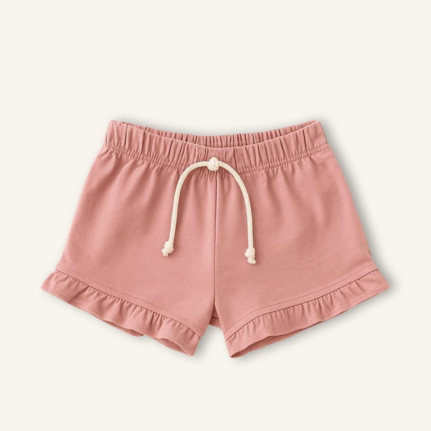 Kids Handcrafted Petal Ruffle Shorts