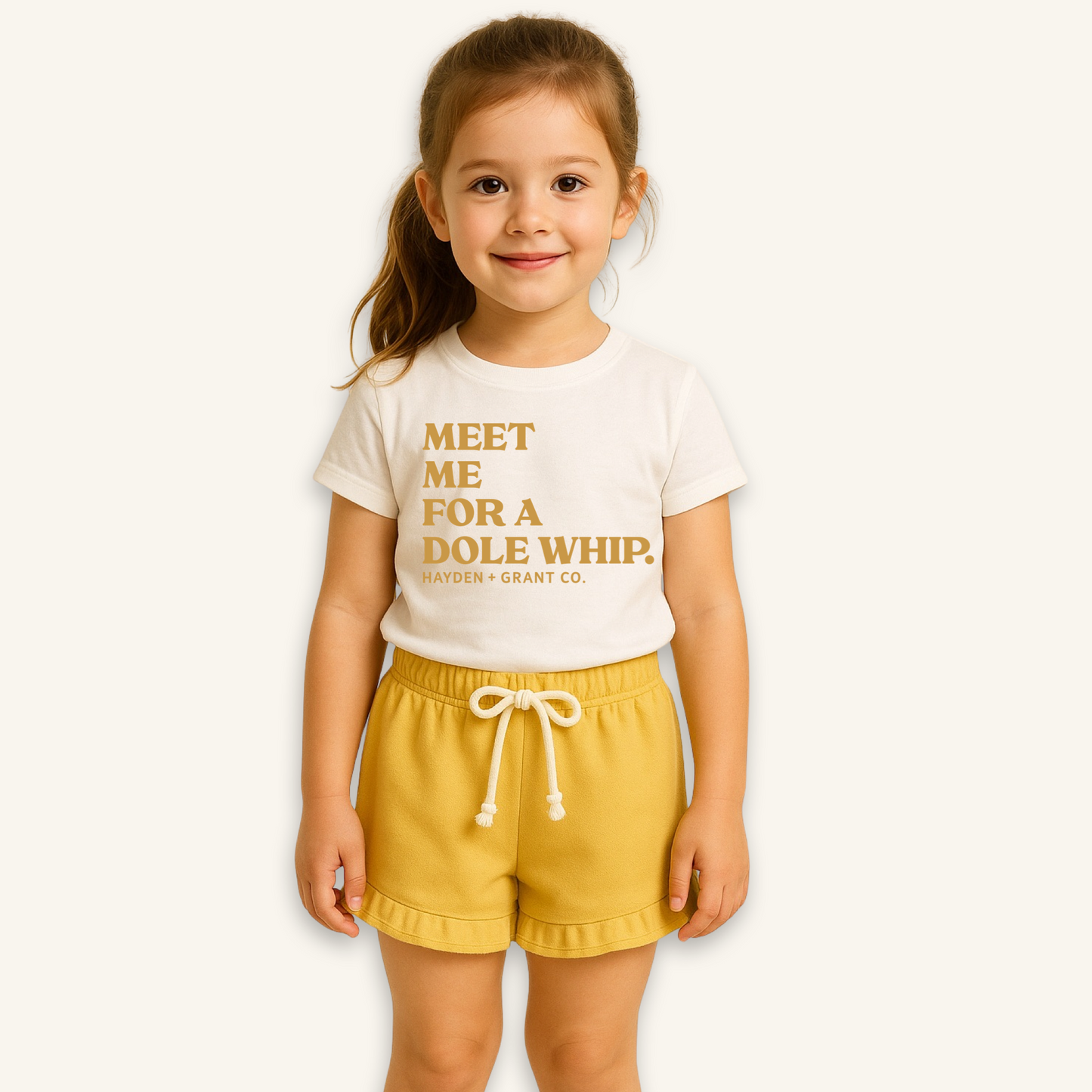 Kids Meet Me For a Dole Whip Tee & Optional Bottoms