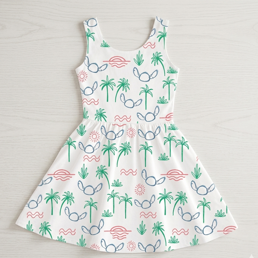 Girls Ohana Project Twirl Dress