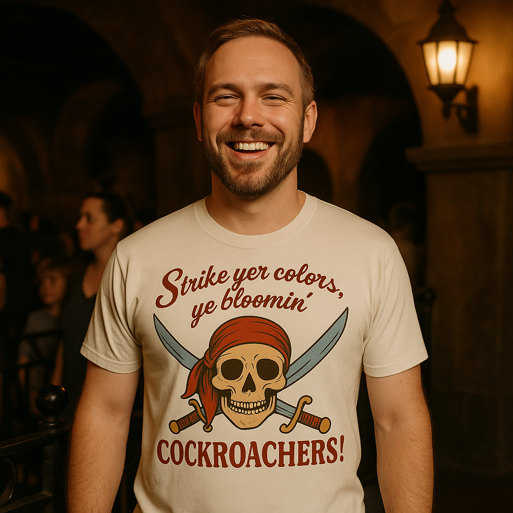 Strike Yer Colors Pirates Family Graphic Tee