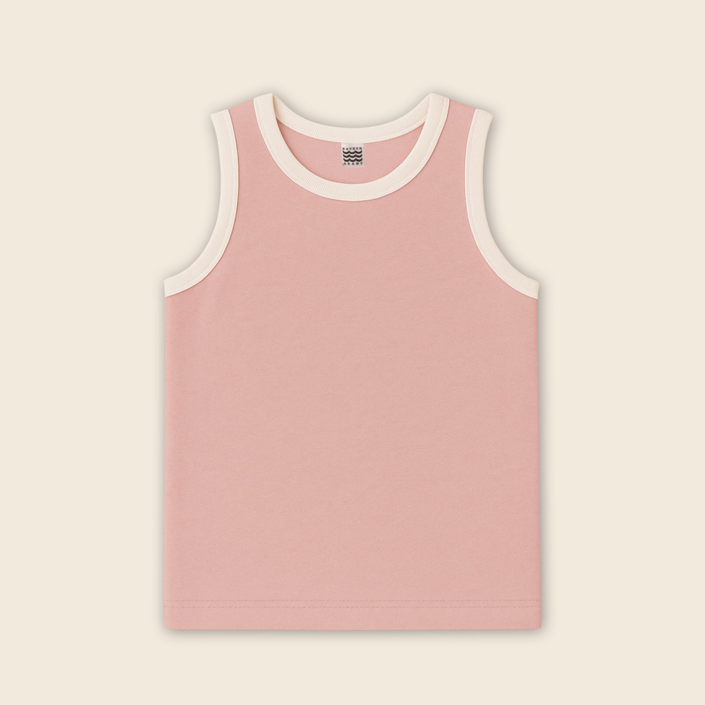 Kids Handcrafted Tank in Petal