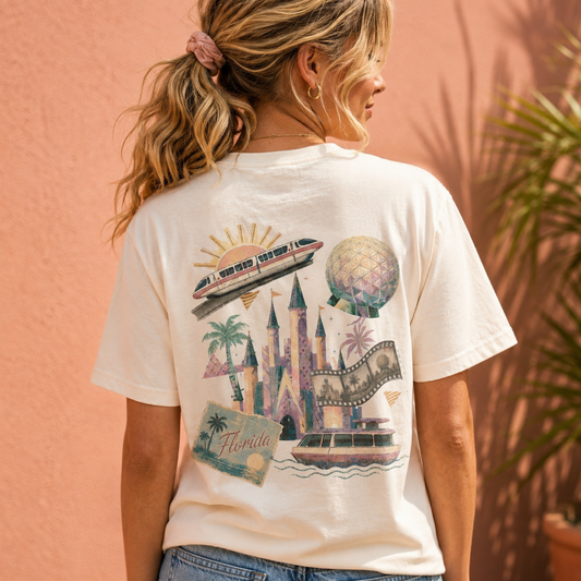 Adult Handcrafted Park Hopper Vacation Club Tee