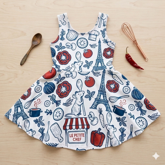 Girls Le Petite Market Twirl Dress
