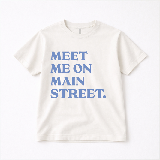 Meet Me on Main Street Family Graphic Tee
