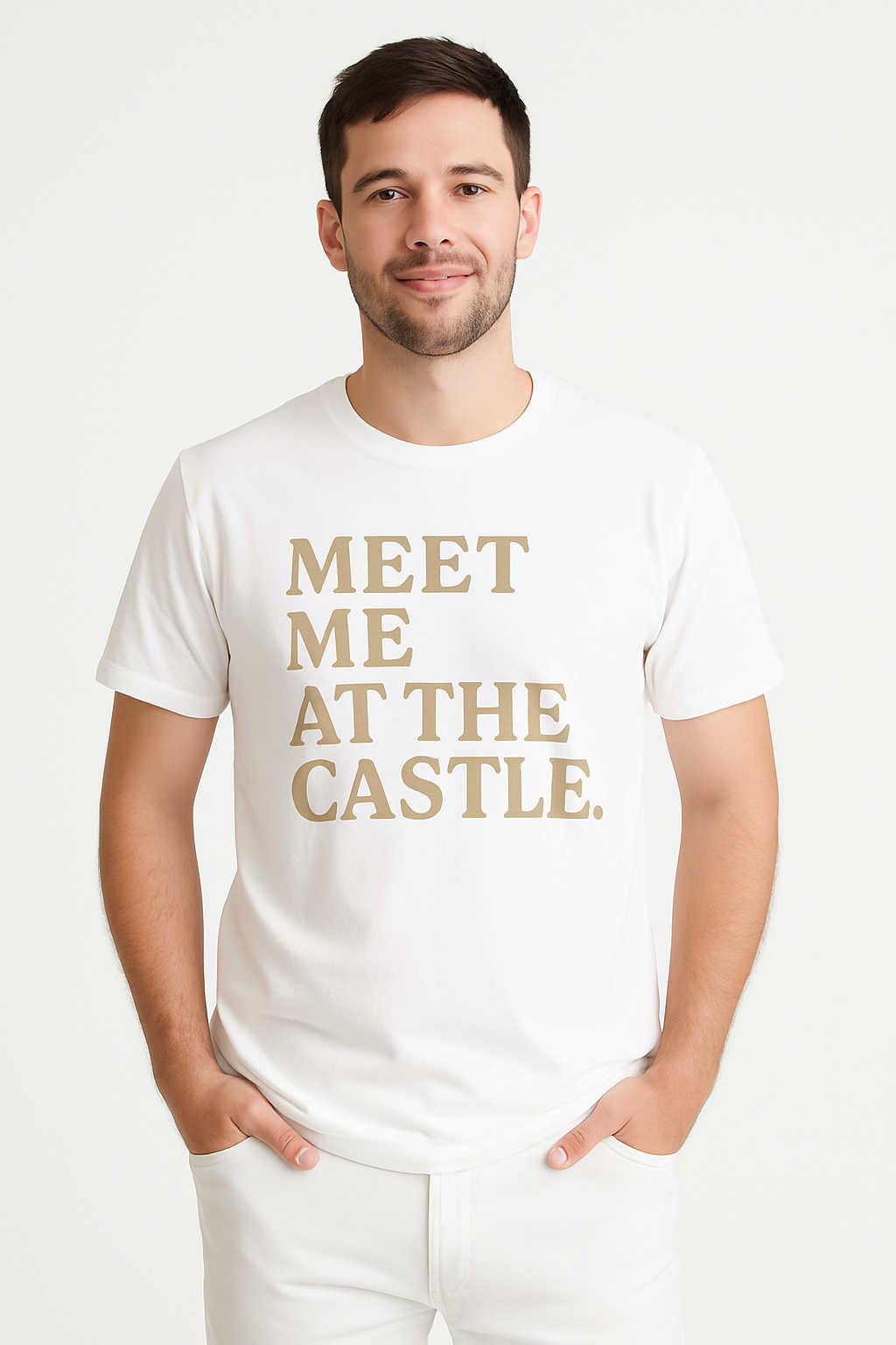 Meet Me At The Castle Adult Graphic Tee