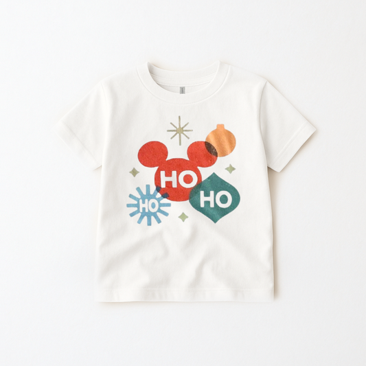 Kids Fab Mouse Christmas Ornament Graphic Tee & Optional Bottoms