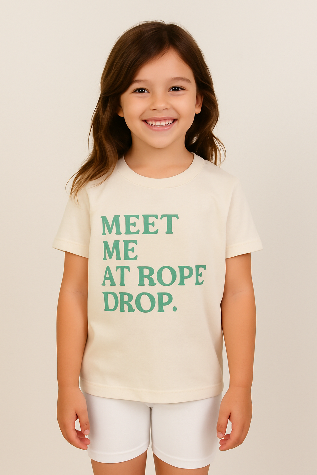 Meet Me At Rope Drop Kids Graphic Tee