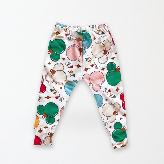 Kids Handcrafted Mouse Ornament Joggers