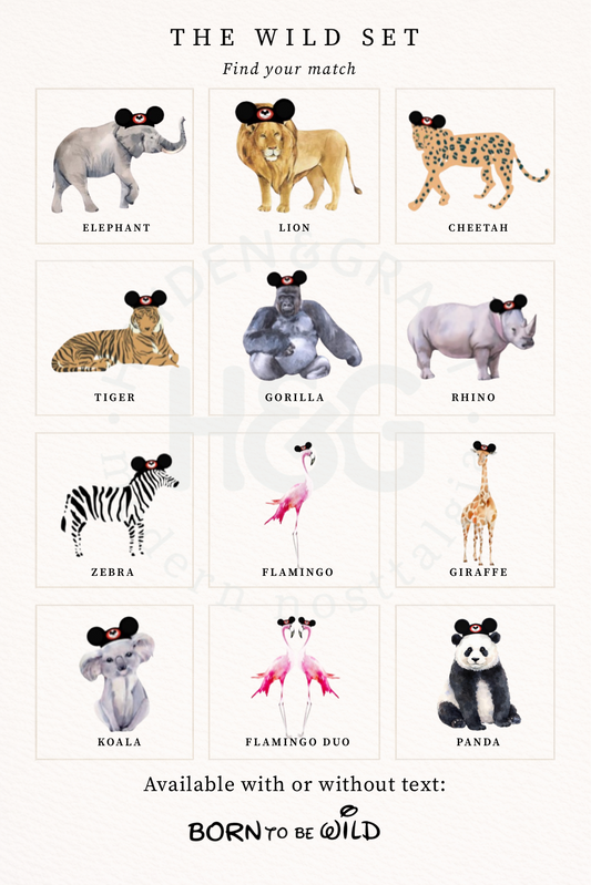 Born to be Wild Customizable Family Graphic Tee