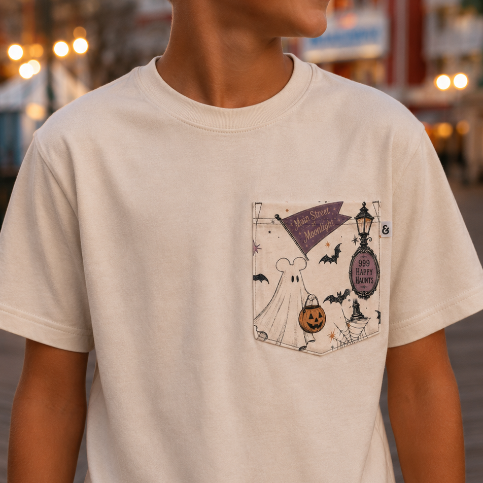 Happy Haunts | Kids Heritage Wash™ PocketPop™ Tee