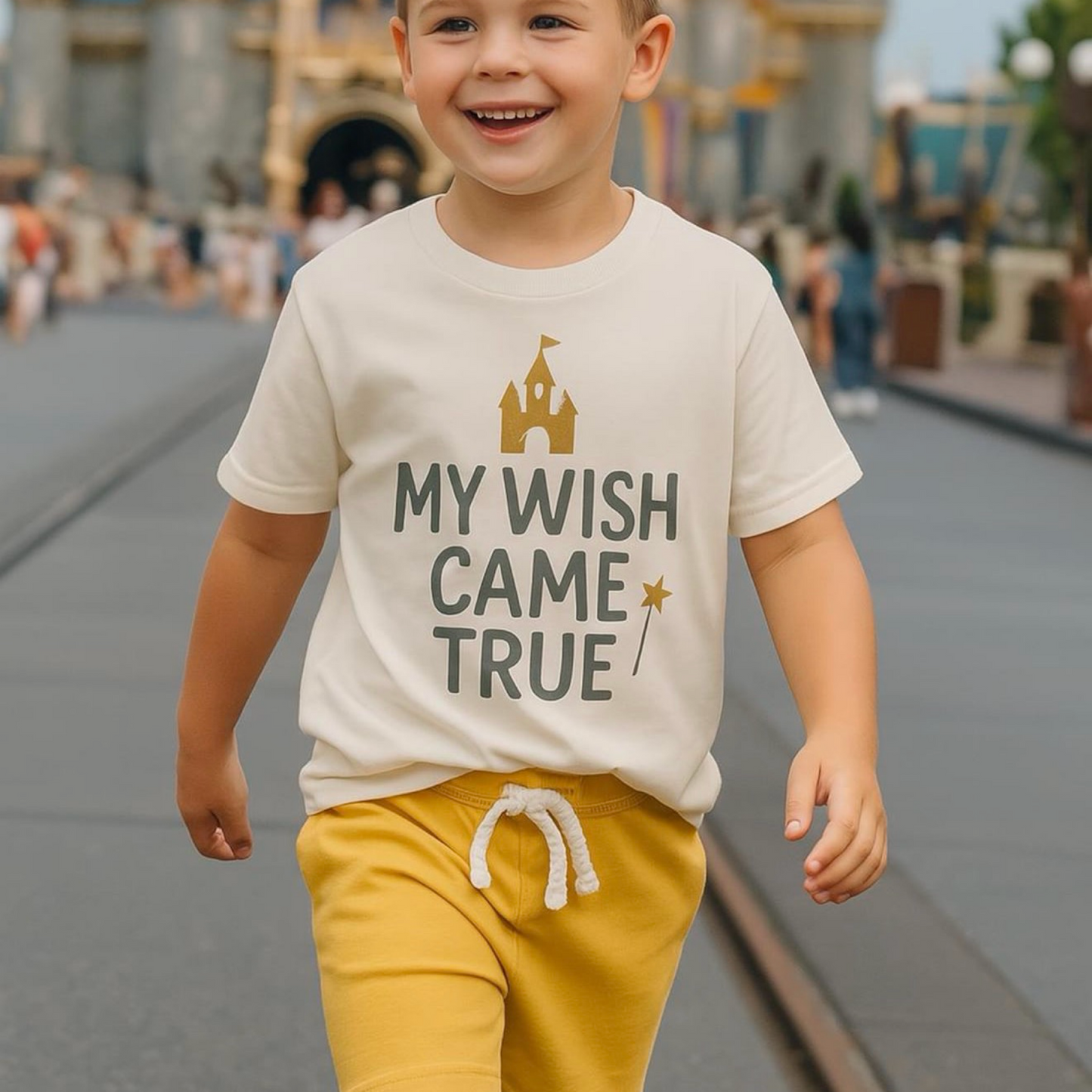Kids My Wish Came True Graphic Tee & Optional Bottoms