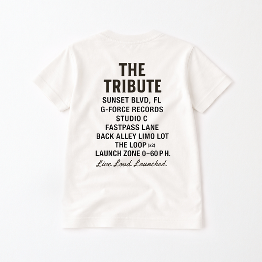 Rock n’ Roll Tribute Coaster Adult Graphic Tee