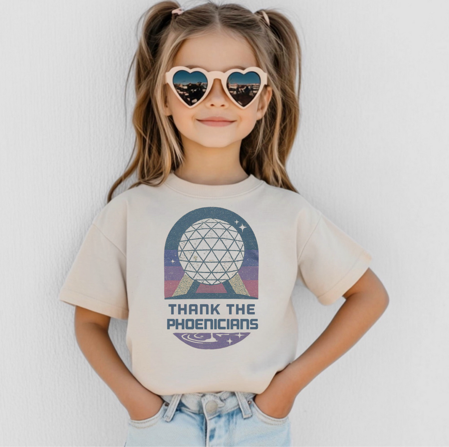 Thank the Phoenicians | Kids Heritage Blend Tee