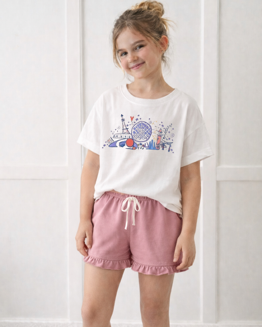 Kids Retro Showcase Graphic Tee & Optional Bottoms