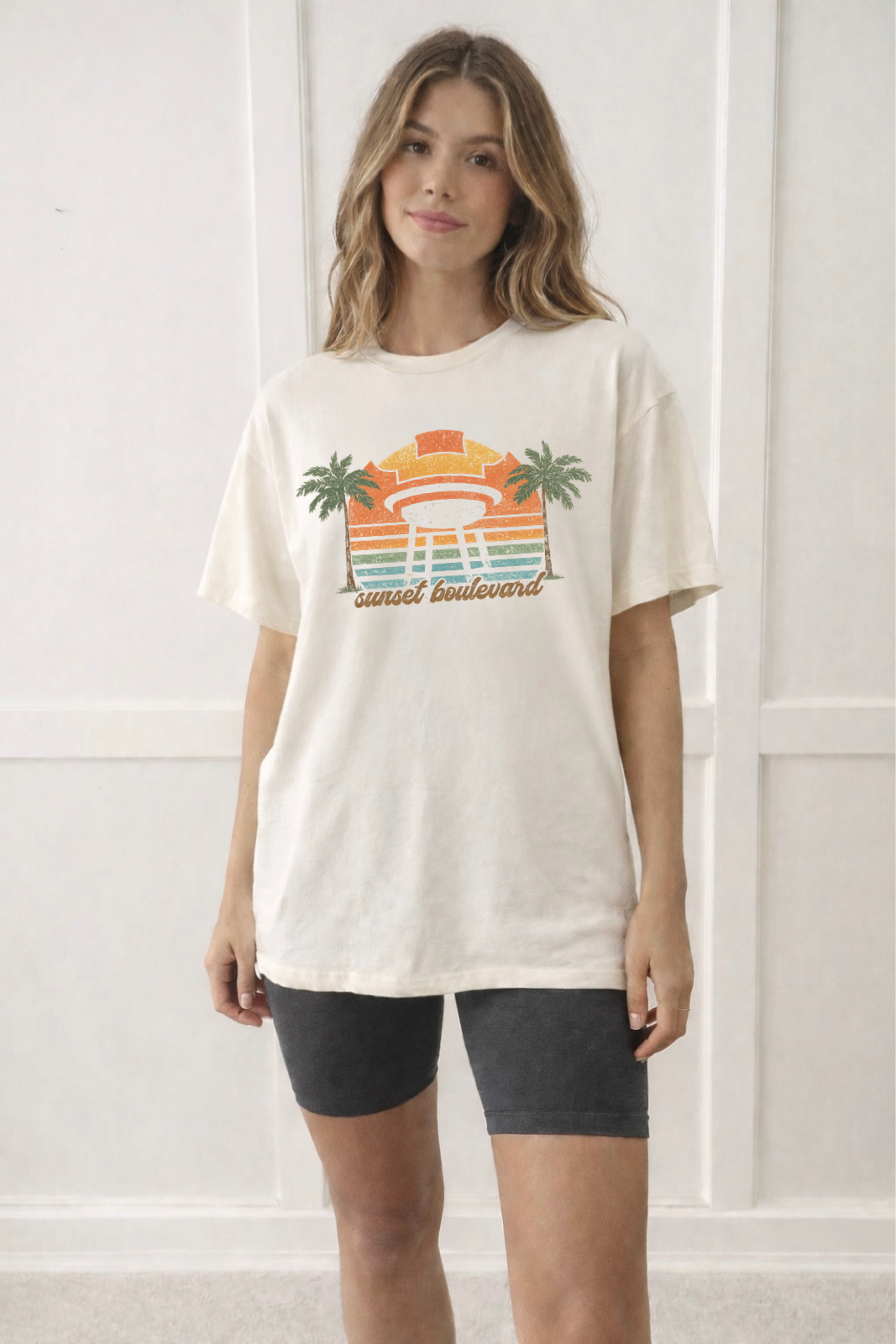 Sunset Blvd. Family Graphic Tee