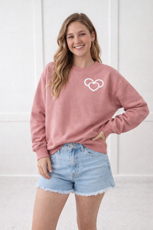 Heart of Magic Adult Park Weight™️ Pullover | Pink Puff