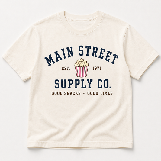 Adult Main Street Supply Co Heritage Blend Tee