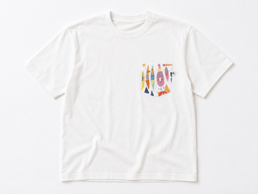 Small World Heritage Wash Pocket Pop™ Tee