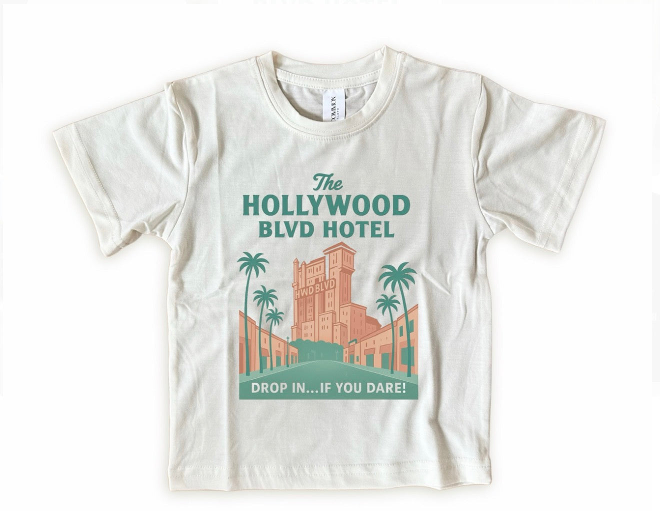 Hollywood Blvd Hotel Family Graphic Tee