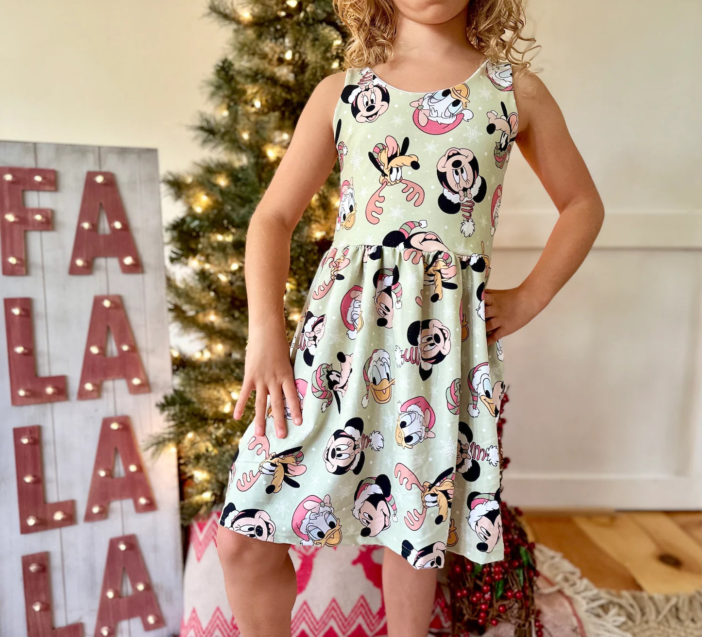 Fab 5 Friends Christmas Dress