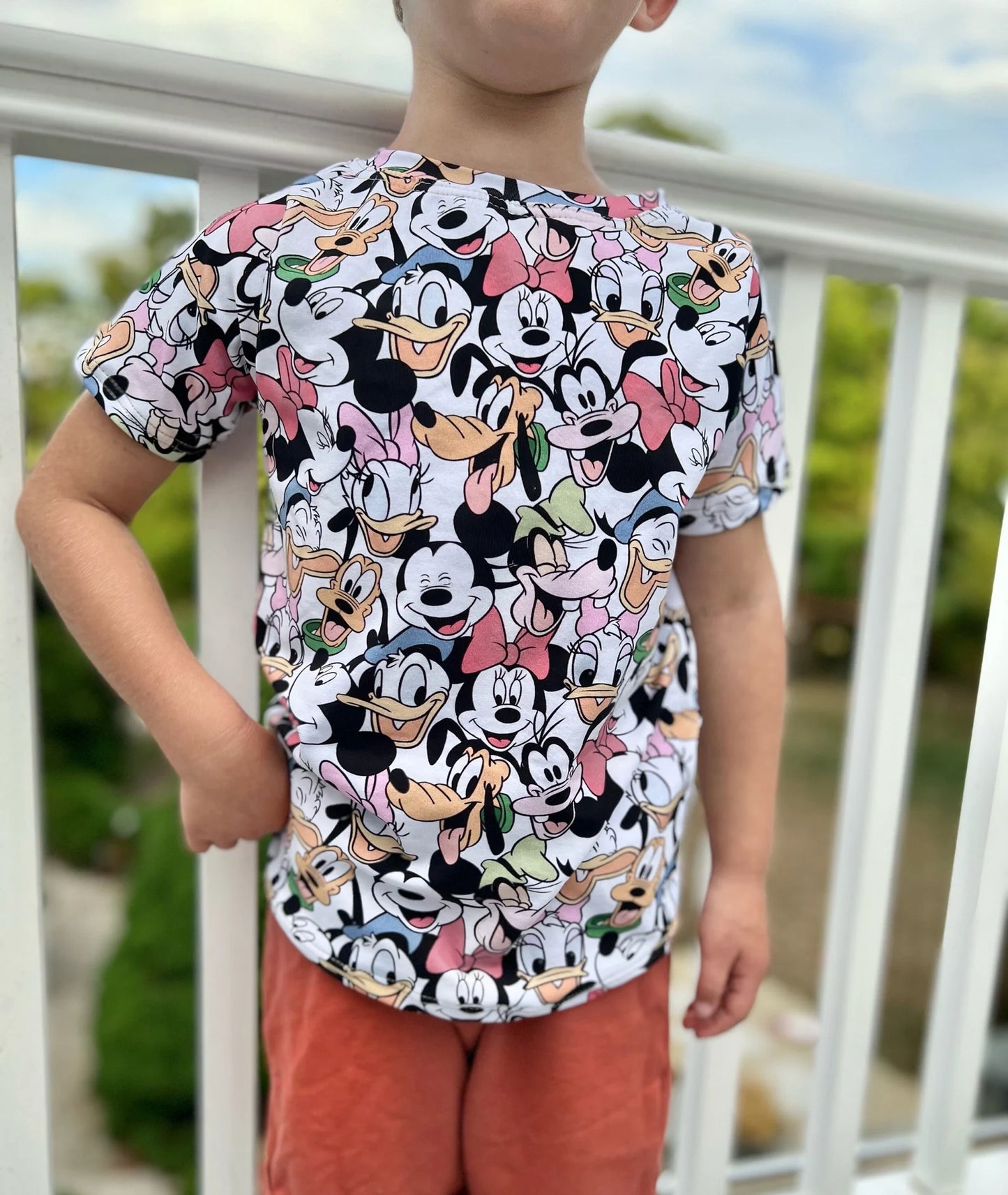 Kids Character Friends Top & Optional Bottoms