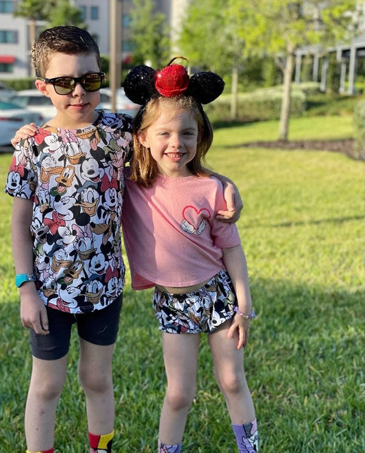 Kids Character Friends Top & Optional Bottoms