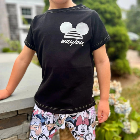 Mr. & Mrs. Mouse Customizable Family Graphic Tee