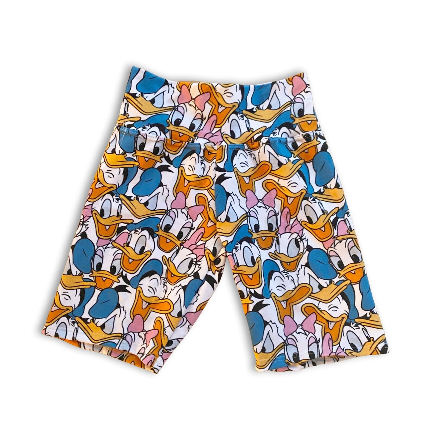 Adult Handcrafted Duck Duo Bike Shorts
