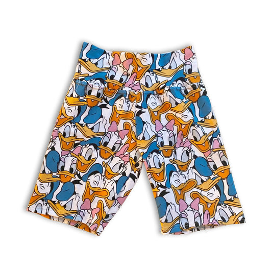 Adult Handcrafted Duck Duo Bike Shorts