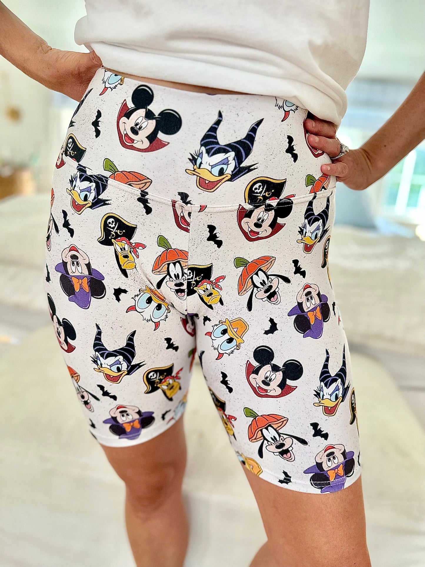 Adult Handcrafted Fab 5 Halloween Bike Shorts