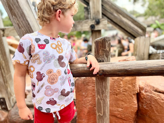 Kids Handcrafted Magical Snacks Top & Optional Bottoms